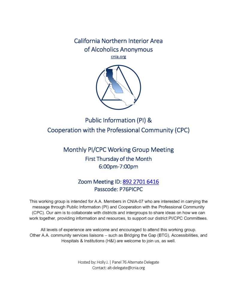cnia pi cpc working group flyer